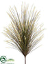 Silk Plants Direct Grass Bush - Yellow Brown - Pack of 12