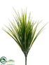 Silk Plants Direct Grass Bush - Green - Pack of 24