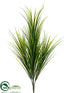 Silk Plants Direct Grass Bush - Green - Pack of 12