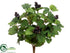 Silk Plants Direct Grape Leaf Bush - Green Two Tone - Pack of 12