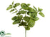 Silk Plants Direct Basil Bush - Green - Pack of 12