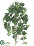 Silk Plants Direct Danica Ivy Hanging Bush - Green - Pack of 6