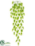 Silk Plants Direct Hops Hanging Bush - Green Cream - Pack of 12
