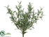Silk Plants Direct Rosemary Bush - Green - Pack of 12