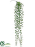 Silk Plants Direct Star Ivy Hanging Bush - Green - Pack of 24