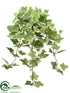 Silk Plants Direct English Ivy Bush - Green Two Tone - Pack of 12