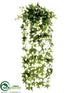 Silk Plants Direct Ivy Hanging Plant - Green Two Tone - Pack of 12