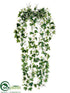 Silk Plants Direct Ivy Hanging Plant - Variegated - Pack of 12