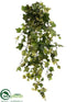 Silk Plants Direct Ivy Hanging Plant - Green Yellow - Pack of 6