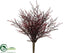 Silk Plants Direct Juniper Bush - Burgundy - Pack of 12