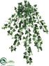 Silk Plants Direct Mini Ivy Bush - Variegated - Pack of 12