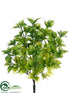 Silk Plants Direct Bay Leaf Bush - Green - Pack of 12