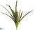 Flax Leaf Bush - Green - Pack of 6