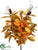 Magnolia Leaf, Cone Bush - Orange Olive Green - Pack of 12