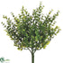 Silk Plants Direct Mini Eucalyptus Bush - Green - Pack of 12