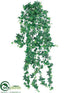 Silk Plants Direct Mini English Ivy Hanging Plant - Green Frosted - Pack of 6