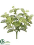 Silk Plants Direct Mint Bush - Green - Pack of 12