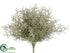 Silk Plants Direct Spanish Moss Bush - Green Gray - Pack of 6
