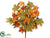 Maple Leaf Bush - Green Orange - Pack of 12
