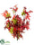 Maple Leaf Bush - Fall - Pack of 6