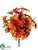 Oak, Acorn, Berry Bush - Orange Burgundy - Pack of 12