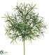 Silk Plants Direct Podocarpus Bush - Green - Pack of 24