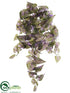 Silk Plants Direct Potato Leaf Hanging Bush - Purple - Pack of 6
