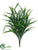 Silk Plants Direct Rain Tree Grass Bush - Green - Pack of 12