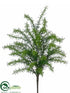 Silk Plants Direct Rosemary Bush - Green - Pack of 4
