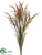 Silk Plants Direct Rice Bush - Orange Brown - Pack of 12