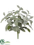 Silk Plants Direct Sage Bush - Green Frosted - Pack of 12