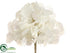 Silk Plants Direct Silver Dollar Bush - White Iridescent - Pack of 12