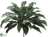 Silk Plants Direct Silver Queen Plant Shrub - Green Dark - Pack of 6