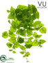 Silk Plants Direct Outdoor Potato Leaf Hanging Bush - Green Cream - Pack of 12
