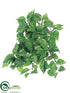 Silk Plants Direct Pothos Hanging Vine Plant - Green Two Tone - Pack of 24