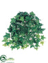 Silk Plants Direct Sage Ivy Hanging Plant Bush - Green Two Tone - Pack of 24