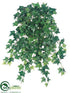 Silk Plants Direct Sage Ivy Hanging Plant Bush - Green Two Tone - Pack of 12