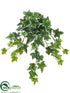Silk Plants Direct Ivy Leaf Bush - Variegated - Pack of 12