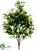 Silk Plants Direct Coffee Leaf Bush - Green Two Tone - Pack of 3