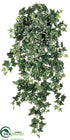 Silk Plants Direct Ivy Hanging Plant - Variegated - Pack of 6