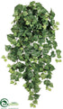 Silk Plants Direct Cottonwood Hanging Bush - Green - Pack of 6