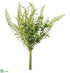 Silk Plants Direct Fern, Eucalyptus Bouquet - Green - Pack of 12