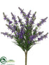 Silk Plants Direct Lavender, Fern Bush - Lavender - Pack of 24