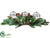 Magnolia Leaf Centerpiece - Green - Pack of 2