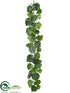 Silk Plants Direct Begonia Leaf Garland - Green - Pack of 1