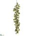 Silk Plants Direct Eucalyptus Garland - Green Brown - Pack of 4