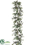 Silk Plants Direct Eucalyptus Garland - Green - Pack of 6