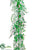 Leather Fern Garland - Green - Pack of 12