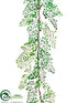 Silk Plants Direct Maidenhair Fern Garland - Green - Pack of 12