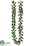 Silk Plants Direct Hops Garland - Green Frosted - Pack of 12